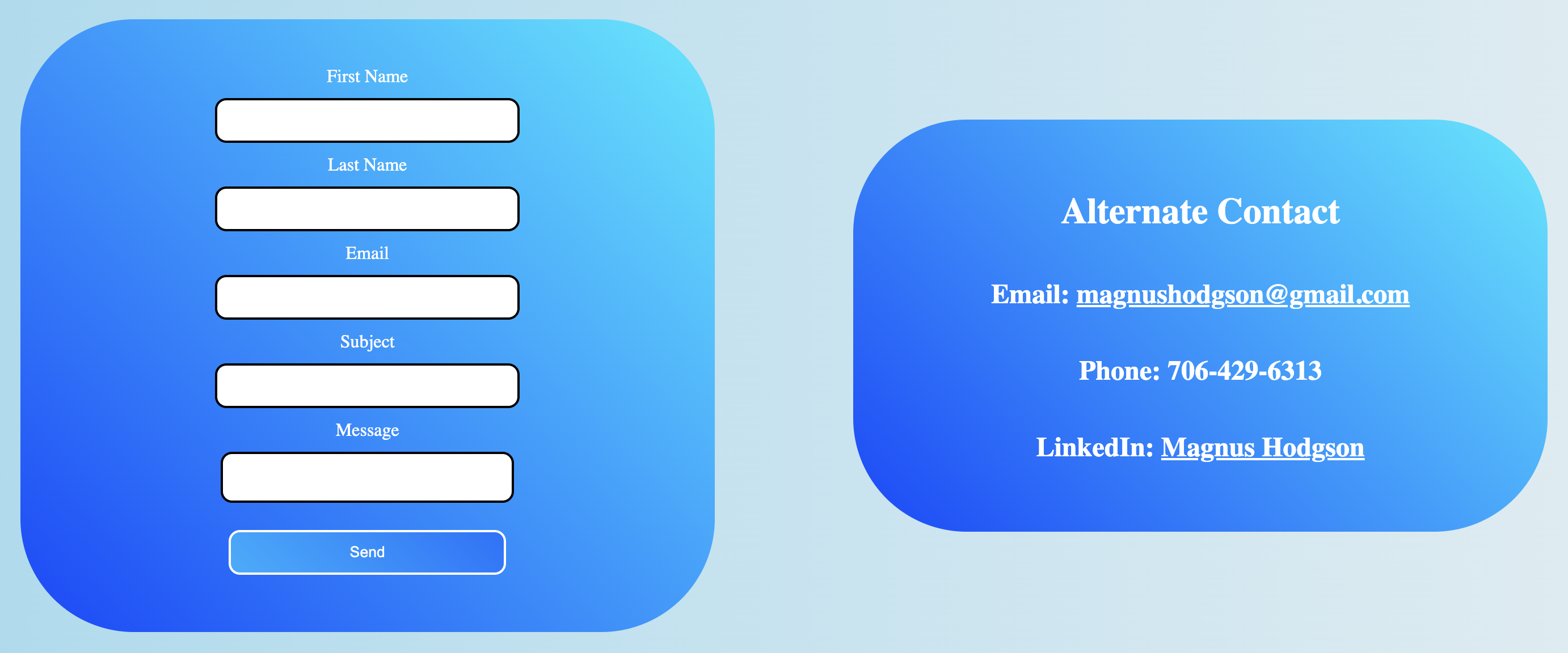 Contact Form Image